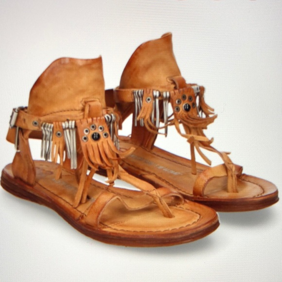 A.S.98 Shoes - ⛔️ S O L D⛔️ AS98 size 41= 10 US Airstep Ramos tan leather sandals, super comfy